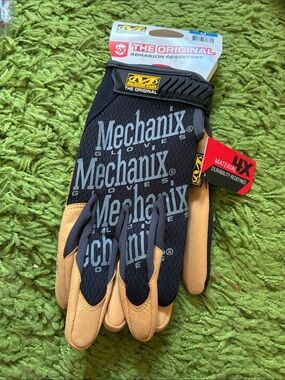 Mechanix Wear Original Gloves - Black & Tan - Men's Work Gloves